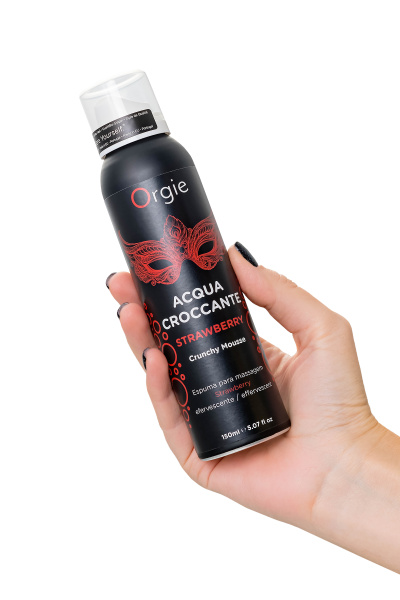 Шипучая увлажняющая пена Orgie Acqua Croccante, 150 мл