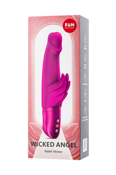 Пульсатор Fun Factory STRONIC Wicked Angel, силикон, пурпурный