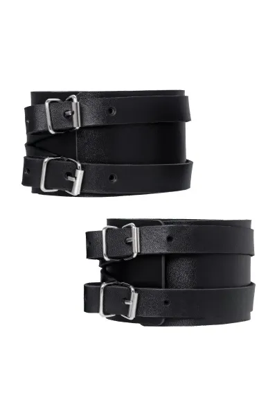 Оковы Pecado BDSM, с двумя перекрёстными ремешками, сцепка-оригинальный карабин