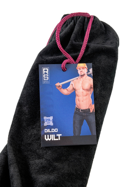 Реалистичный фаллоимитатор RealStick Nude Wilt, PVC, в мешочке, 29,5 см